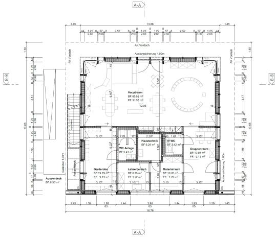 Grundriss Obergeschoss
